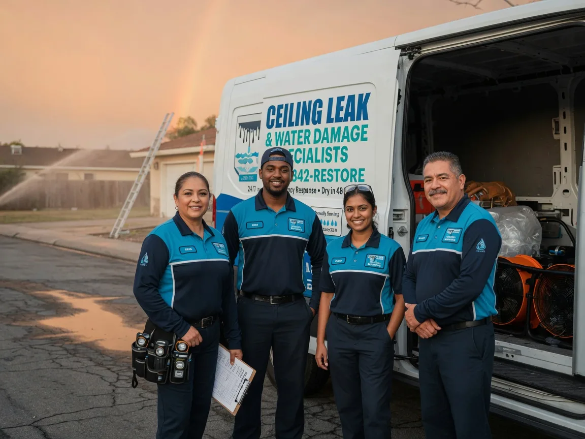 Ceiling Leak Cleanup company in Portola Valley, CA